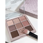 Earth Brown Color Flash Chocolate 9 Colors Eyeshadow Multicolor Matte Orange Brown Pearly Glitter Finish Sweater Knit Eye Shadow