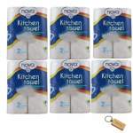 Smte Quality Paper Towel-kitchen TOWEL-12ROLLS 50SHEETS With Smte Keychain