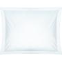200 Thread Count Cotton Rich Percale White Oxford PILLOWCASE - Continental - Single 80 X 80CM