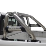 Toyota Hilux GD6 Legend Oval Stainless Sports Bar For