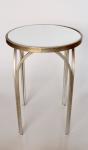 Round Side Table – Silver – 60X41CM