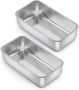 Homgem Loaf Pan For Baking Bread 9 X 5INCH Stainlesssteel Baking Loaf Pans