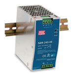 NDR-240-24 240W 24VDC 1PH Power Supply