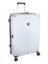 Cellini Allure Hardshell Medium 4 Wheel Trolley Case White