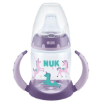 Nuk First Choice Temperature Control Learner Bottle With Non Spill Spout 150ML - Unicorn
