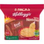 Beef Flavoured Instant Noodles 5 X 70G