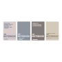 4 Set Of Mixed Colour And Printed Cover Note Book