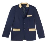 The Vault Slim Khaki navy Jacket J2T