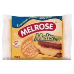 Melrose Melts Processed Cheddar Slices 200G