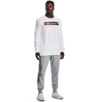 Under Armour Men's Wordmark Fill Printed Short Sleeve - White - XL
