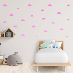 Cloud Pattern - Pink