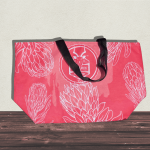 Impala Insulated Tote Bag – Grapefruit Protea