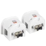 Wii Motion Plus Adapter For Wii Remote - 2-PACK White