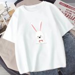Adorable Peeking Bunny Iron-on Patch Vinyl Sewing & Knitting Applique For Diy Crafts And Decor