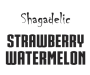 Vape Juice Nic Salt -- Strawberry Watermelon Ice -- 30ML @ 50MG