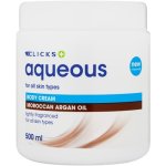 Clicks Aqueous Cream Coconut & Argan Oil