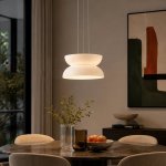 Strata 4 Opal Glass LED Pendant Light