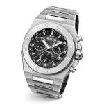 Ceo Tech Black Dial Chronograph Stainless Steel Men's Watch CE4080