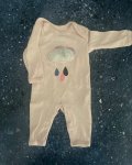 Cotton On Pink Rain Cloud Onesie Newborn