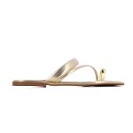 Slip-on Sandals -platino