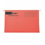 Versaflex Foolscap Suspension File 25PACK 3802 Red