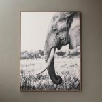 Grace In Stillness Framed Canvas