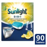 Sunlight 5-IN-1 Automatic Dishwashing Tablets 90 Pack