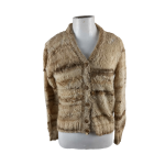 Vintage Neutral Coloured Cardigan - S