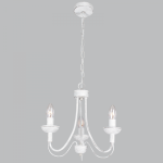 White Metal Resin And Wrought Iron Chandeliers – CH524 3