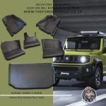 Suzuki Jimny Gen 4 3DR Man Heavy Duty Moulded Rubber Floor Mats For