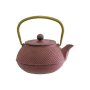 Pink Cast Iron Teapot
