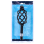 Black Steel Finial Susan 19 - 25MM