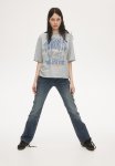 Oversized T-Shirt - Light Grey Marl & Toronto
