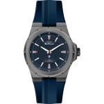 Ben Sherman Men's Blue Silicone Strap Blue Dial Watch