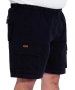 Mens Eagle Baler Cargo Elast Shorts - 34 / Navy