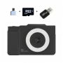 48MP 4K Digital Camera With Flip Screen Beauty Mode & Stabilization