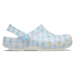 Classic Gingham Clog - White blue M9W11