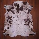 As Grade Nguni Hide 641 Brown white XL - Extra Large Brown white Speckled