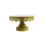 Metal Cake Stand Gold 25CM