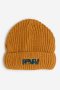 Boys Ribbed Beanie - 52CM / Ochre