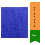 Blue Blouse Cloth 1 Mtr N - 1 Mtr N