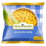 Natures Garden Frozen Sweetcorn 750G