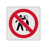 Do Not Use Compressed Air Reflective Safety Sign PV11REF