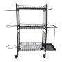 Flexirack 3-TIER Sports Storage Organizer With Wheels - Yoga Mat
