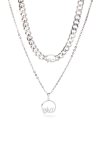 Silver Era Choker & Necklace Combo