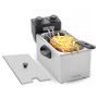 - 4L Electric Fryer With Timer 2000W Deep Fryer Tempe Control