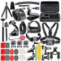 50 In 1 Action Camera Accessory Kit Compatible With Gopro Hero Dji Osmo