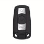 3 Buttons Remote Key Case For Bmw 1 3 5 6 Series Smart Key Shell Blade Fob For E90 E91 E92 E60 X5 M3 M5 With Battery Holder