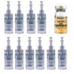 Dr Pen Ultima M8 Round Nano Needles & Stayve Salmon Dna Gold Ampoule