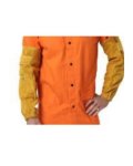 Pioneer Tough Yellow Leather Sleeve Velcro Close - Yellow 48CM